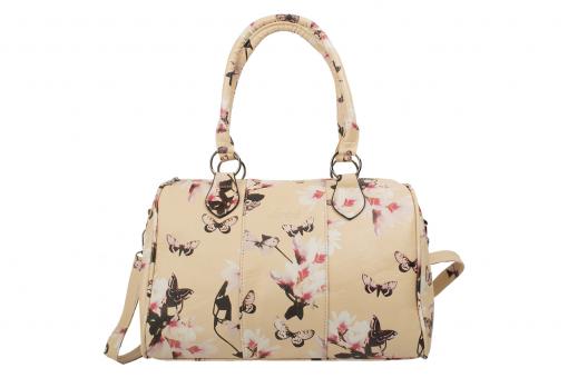 dariya® Bowling Tasche - Printmuster Flowers - PU 